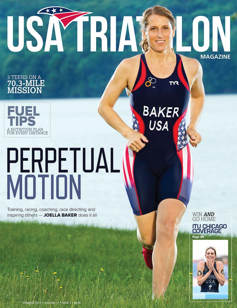 USA Triathlon, magazine cover